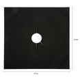 thumbnail image 2 of Yucurem 6Pcs Gas Stove Protector Cover Heat Resistant Kitchen Accessories Kitchen Essentials (Black), 2 of 10
