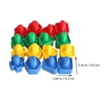 thumbnail image 3 of Shisuyan 16 Pairs Educational Toy Kids Colorful Screw Matching Toy Tightening Screw Toy, 3 of 9