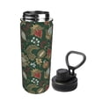 thumbnail image 2 of Haiem Red Leaves Printed Sports Insulated Kettle 18oz stainless steel kettle Leak-proof Water Bottle,Double-wall Insulated Bottle for Travel,Sports,Fitness, 2 of 7