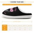 thumbnail image 2 of Kids Slippers Hello Kitty House Slippers Warm Soft Plush Slipper Anti-Slip Winter Fluffy House Shoes for Boys Girls, 2 of 7