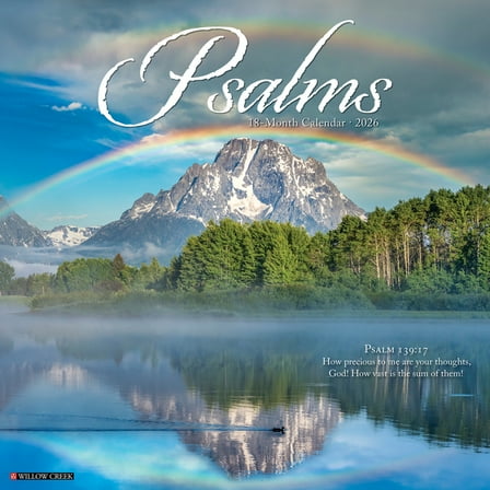Psalms 2026 Wall Calendar, (Paperback)