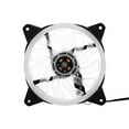 thumbnail image 2 of Graflsoa 120mm RGB PC Case Cooling Fan Set - 3 Pack, Hydraulic Bearing, 1300 RPM, 12V DC, Silent Operation, Durable 20,000 Hours Lifespan, Includes Mounting Screws, 2 of 6