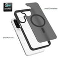 thumbnail image 4 of Magnetic for Samsung Galaxy S25 Case, Compatible with MagSafe, Military Grade Drop Protection, Ultra Slim Translucent Matte Shockproof Lightweight Phone Cover, for Galaxy S25, Black, 4 of 5