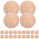 thumbnail image 1 of 30 piezas 30mm gran bola de madera de loto mini bolas redondas sólidas accesorios de artesanía de talla de pintura de bricolaje sin agujero (color de madera), 1 of 7