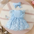 thumbnail image 4 of Utlike Summer Dress For Girls Flower Princess Dress Tutu Boho Wedding Birthday Party Dress For Elegant Girl Sundress Size 12 Months-18 Months, 4 of 9