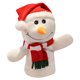 thumbnail image 1 of Bonito títere de dedo de muñeco de nieve navideño. Títere de mano navideño suave. Adecuado para la interacción. Accesorio para juegos de rol PP. Perfecto para el entretenimiento navideño., 1 of 5