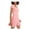 pink, variant on B. DARLIN Womens Crinkle Mini High Waist Dress, Pink, Juniors, 11/12