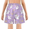 thumbnail image 5 of joogoo Unicorn Cute Star Boys Swim Trunks Beach Swimsuit Shorts Boxer 4T, 5 of 8