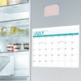 Harliver Aesthetic Calendar for Refrigerator, Fridge Calendar Runs from
