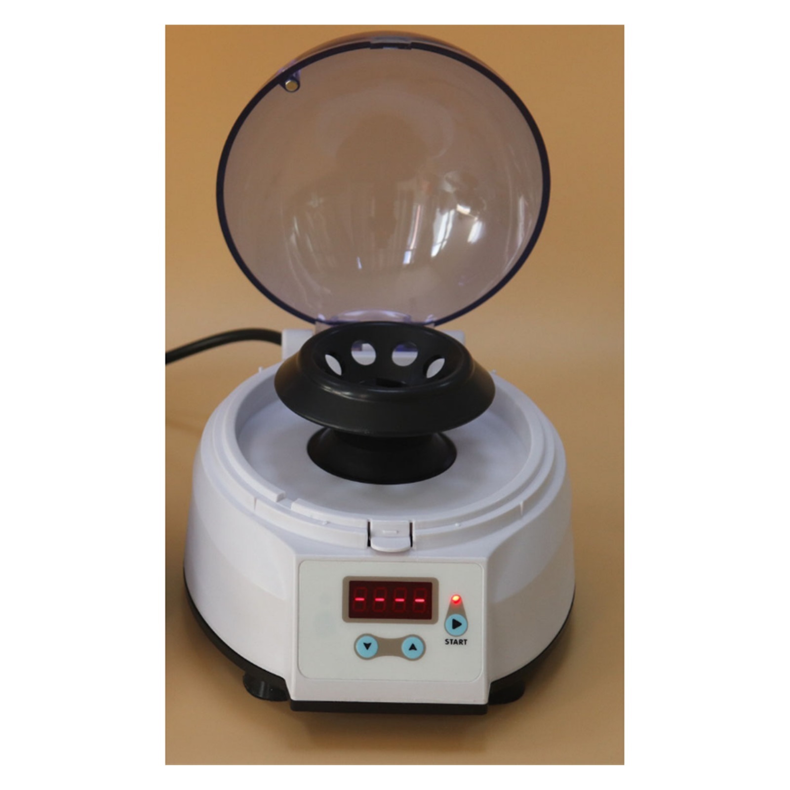 1pc 4000- 8000Rpm High Speed Electric Microcentrifuge Mini Medical Laboratory Micro Centrifuge 0.2ml 0.5ml 1.5ml 2.0ml ,Easy to Operate
