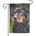 thumbnail image 3 of Seasonal Garden Flag Rottweiler Dog Print 12 x 18 Inch Outdoor Yard Flag Double Sided Decorative Small Garden Banner for All Seasons, 3 of 6