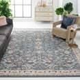 thumbnail image 2 of SAFAVIEH Vivaldi Lennard Abstract Area Rug, Blue/Ivory, 6'7" x 6'7" Square, 2 of 8