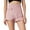 Pink, variant on Women High Waist Denim Skort A Line Casual Mini ShortsBlueS