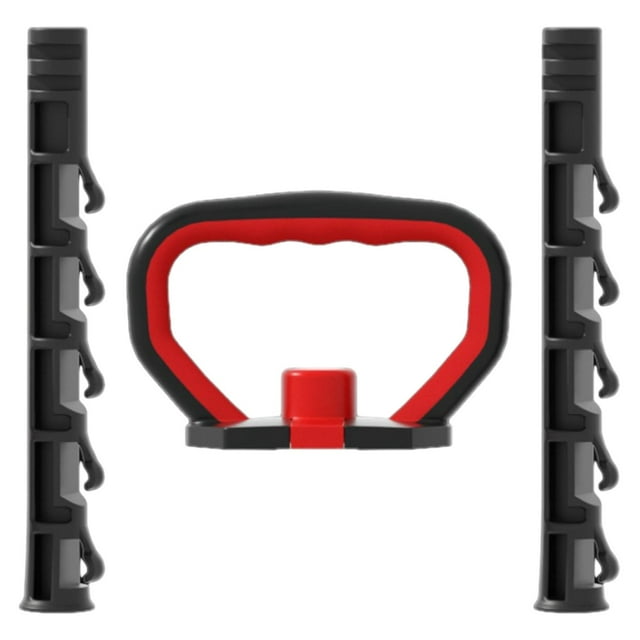 relayinert Kettlebell Weight Accessory Exercise Adults for Style Travel Equipment Handle Home A Black Style B Handle Bars