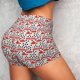 thumbnail image 4 of Fotbe Forest Mushrooms Shorts Sin Costuras – Shorts Deportivos de Cintura Alta para Mujer, Elásticos para Gimnasio, Yoga, Running o Ciclismo-XX-Large, 4 of 8
