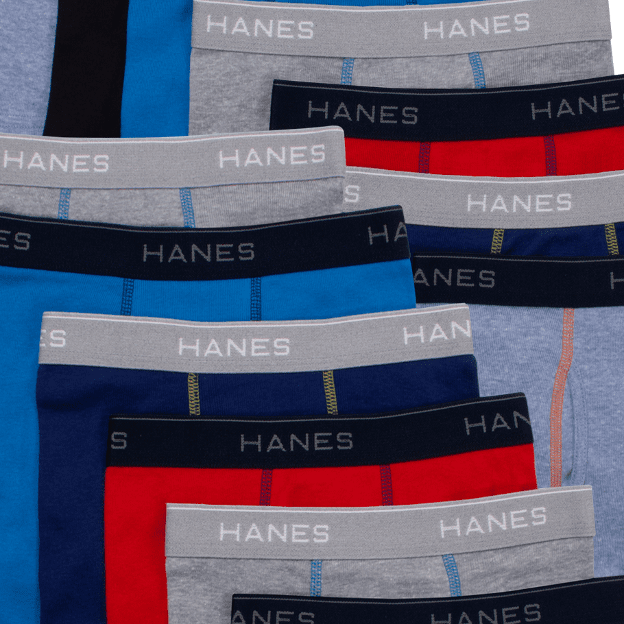 Hanes Boys Underwear, 10 Pack Tagless ComfortFlex Waistband Boxer Brief  Sizes S-XL – Walmart Inventory Checker – BrickSeek