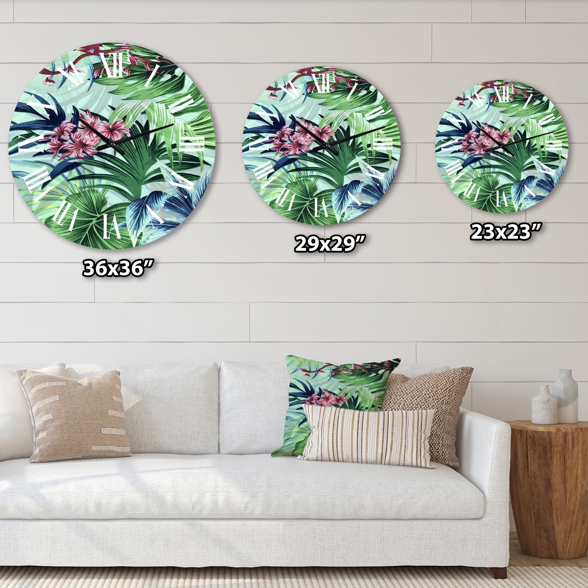 Designart 1 in Traditional Wall Clock
