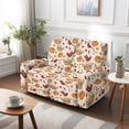 thumbnail image 7 of TSOVTHRID Pumpkin Cardinal Maple Leaf Print Reclining Loveseat Covers with Elastic Bottom 6-Piece Loveseat Recliner Cover, Washable Sofa Furniture Protector for Pet Dog Home Fall Decor, 7 of 7
