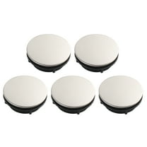 WEUVEB 5Pcs Kitchen Sink Hole Caps Durable Stainless Steel Faucet Covers