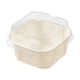 thumbnail image 2 of Envase de papel para llevar, ideal para pasteles de frutas y postres | Recipiente de panadería con tapa transparente para pasteles de crema, mousses y bollería, 2 of 6