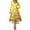 Yellow, variant on Women Christmas Outfit Elegant Holiday Party Dress For Festive Dinner Evening Gala Celebration Comfortable Flowy Design Red M