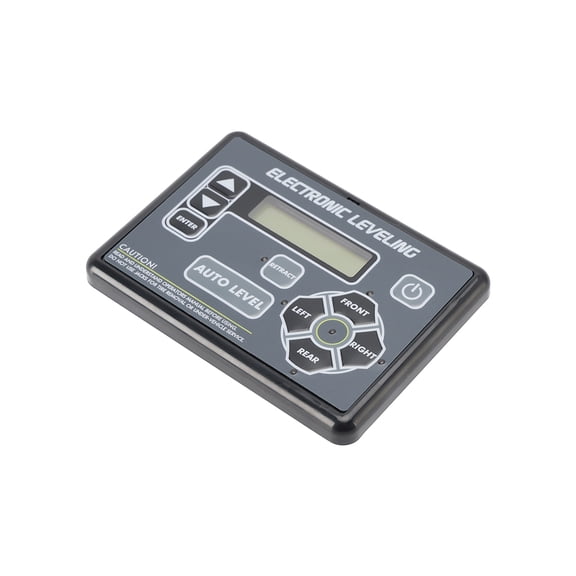 RV Ground Control Auto-Level Touchpad 421484 w/ Button for Lippert 5th Wheel