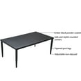 thumbnail image 4 of 7-Piece Outdoor Patio Aluminum Furniture,Modern Dining Set,Sunbrella Fabric Cushioned and Rectangle Dining Table with Umbrella Hole, 4 of 10