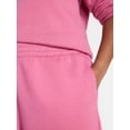 thumbnail image 4 of Terra & Sky Women's Plus Fleece Wide Leg Sweatpants, Sizes 0X-5X, 4 of 5