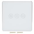 thumbnail image 1 of Interruptor inteligente Wifi Control remoto Interruptor táctil inalámbrico Estándar del Reino Unido 800W 95‑240VAC S201‑2, 1 of 10
