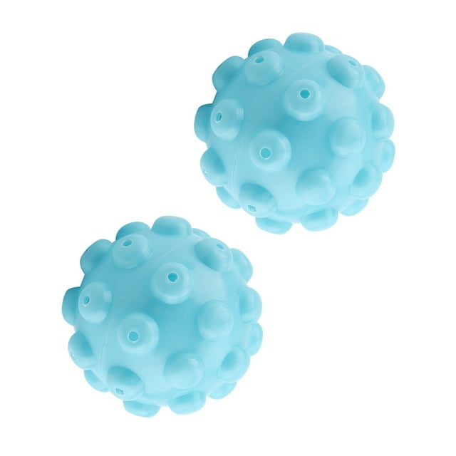 Tela 2pcs/set Azul PVC Bolas Reutilizables Accesorios