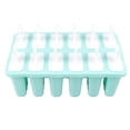 thumbnail image 2 of Molde para helado Nikou de silicona verde reutilizable 12 cavidades, 2 of 15