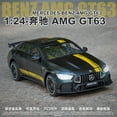thumbnail image 2 of 1:24 Mercedes-Benz AMG GT63 Diecast Alloy Car Model Metal Toy With Sound Light Pull Back For Kid Children Collection A478 White No box, 2 of 5