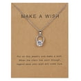 thumbnail image 2 of Wioihee Lady Necklace Paper Card Butterfly Necklace Small Gift Pendant Necklace Jewelry, 2 of 2