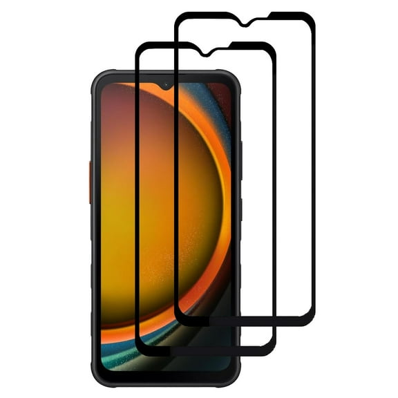 SELOZKE for Samsung Galaxy Xcover7 Pro Screen Protector , [2pack] HD Anti Scratch Bubble Free Full Coverage Screen Tempered Glass for Samsung Galaxy Xcover7 Pro