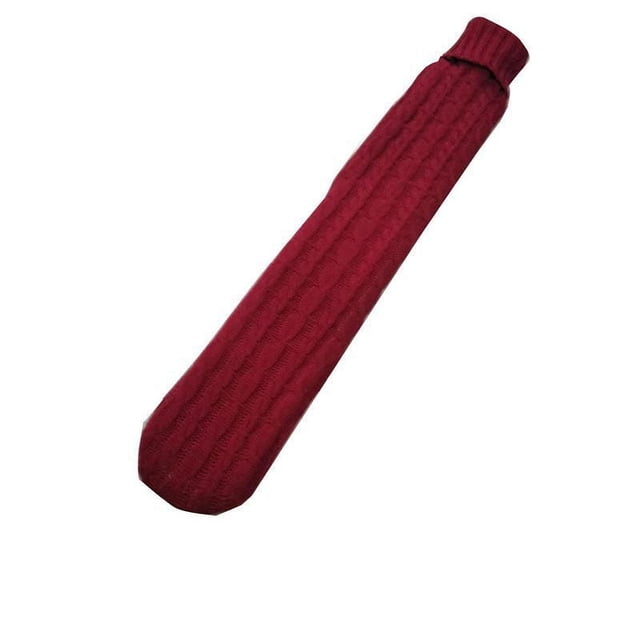 Bolsa de agua caliente BS bolsa de agua caliente de dibujos animados Reino Unido calentador de manos de peluche navideño bolsa de agua caliente con relleno de agua larga