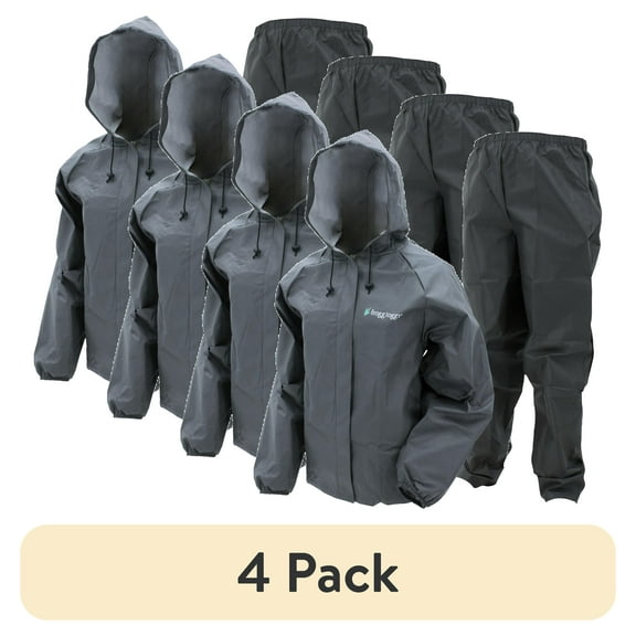 (4 pack) Frogg Toggs Women's Ultra-Lite Rain Suit