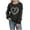 Black, variant on Gubotare Girl Sweatshirts Girls Tops Long Sleeve Cute Shirring Fashion Pullover Sweatshirts Size 6 (Black,6 Years)