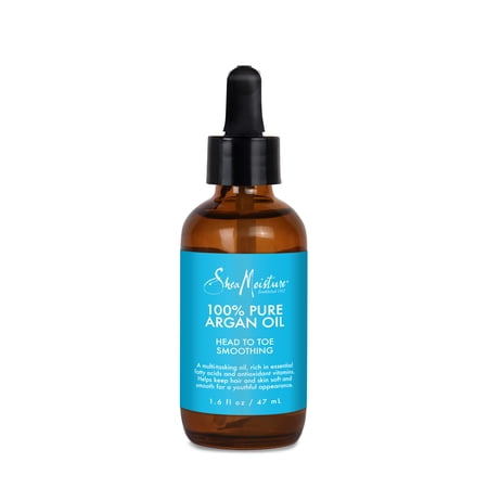 Shea Moisture 100% Pure Argan Oil Head To Toe Smoothing, 1.6 oz
