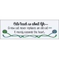 thumbnail image 1 of LPG Creative 3756 Cats Teach Us About Life Wall Plaque, 1 of 1