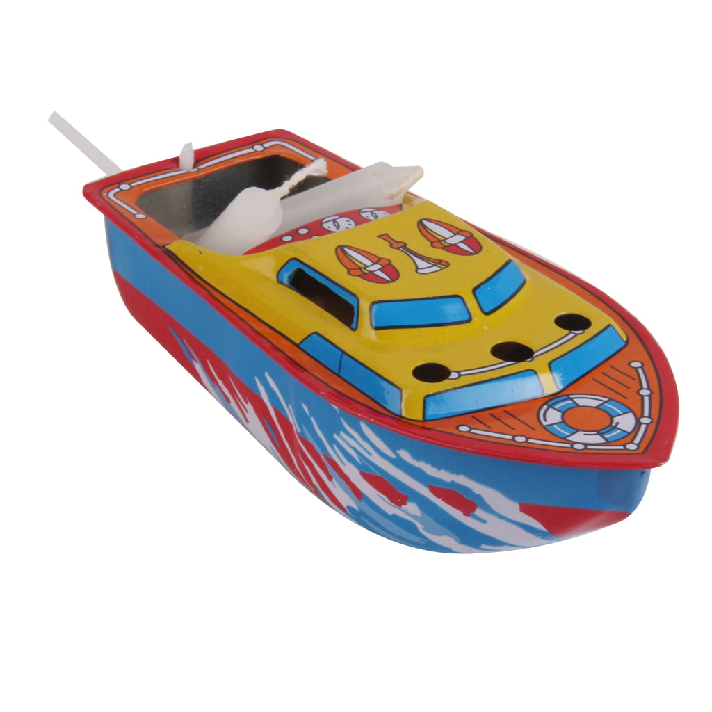 Put Putt Boat Candle Steam Powered Put Boat Retro Tin Toy Fun Science Experiment 