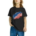 thumbnail image 5 of CFLVAEK American Flag T Shirts for Kids Casual Short Sleeve Round Neck Cotton Tshirt 4th of July Patriotic Tshirts Celebrate Indenpendence Day Tops 5 Years, 5 of 7