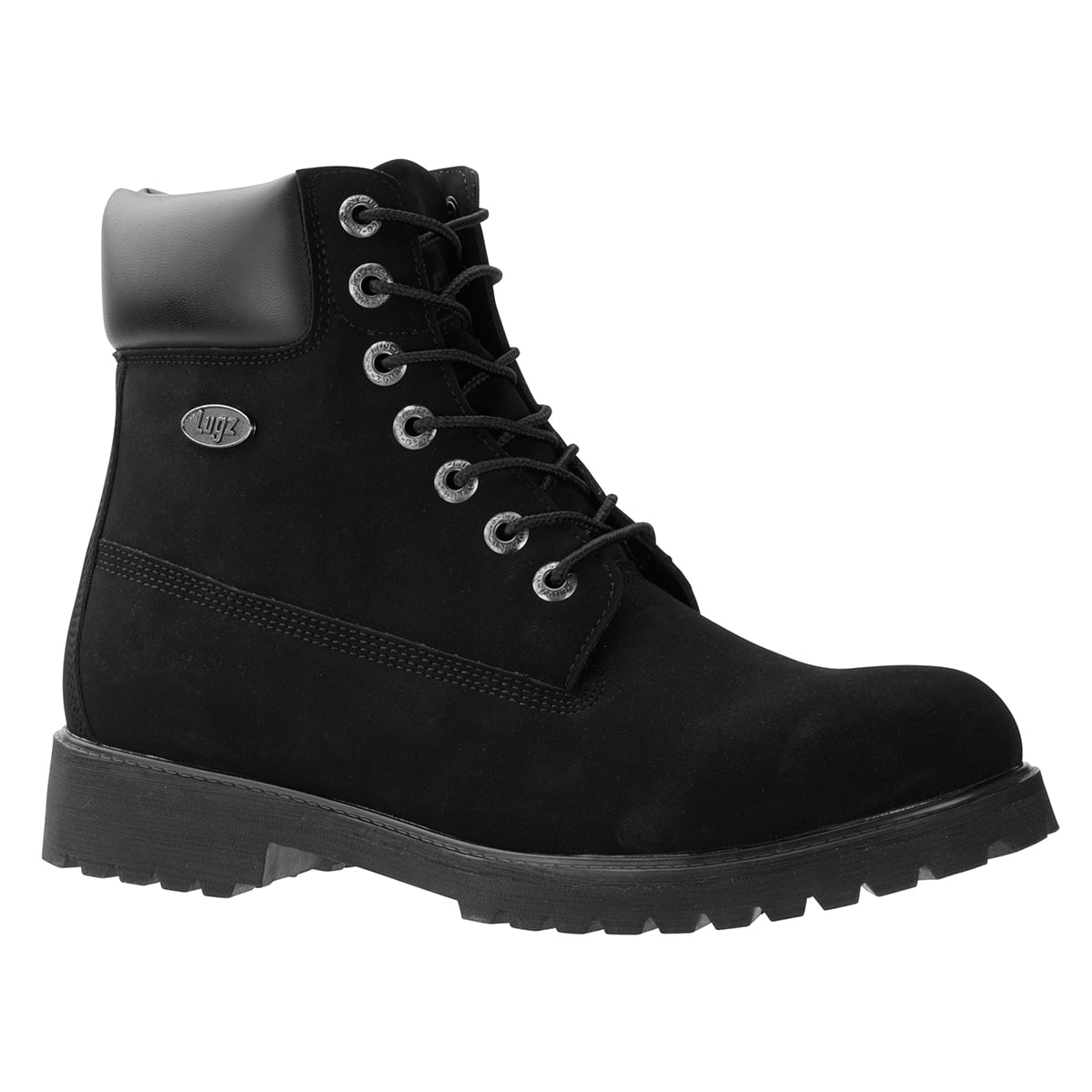 mens black lugz boots