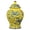 yellow, variant on Chinoiserie Ginger Jar with Lid, Airtight Ceramic Storage for Tea Candy, Vintage Floral Decorative Vase