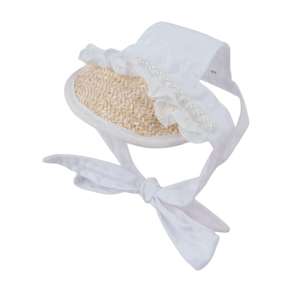 Giaone Sun Protective Pet Hat Sunproof Hat Straw Hat For Beach and Outdoor Activity