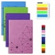 thumbnail image 1 of XIDUOBAO Tamaño A5 Paquete de 4 Libretas para Diario, Juego de Cuadernos de Tema Colorido KEVXT KEVXT, 1 of 2