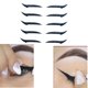 thumbnail image 4 of Plantilla de Maquillaje de ojos Macarena Stickers Stencil Azul 5 pares, 4 of 7