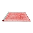 thumbnail image 2 of Ahgly Company Machine Washable Indoor Rectangle Oriental Red Modern Area Rugs, 7' x 9', 2 of 4