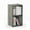Gray, variant on Furinno Pelli Cubic Storage Cabinet in 2x1 in Espresso