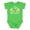 Apple Green, variant on Grunge Baby-saurus T-rex Boys or Girls Baby Bodysuit