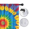thumbnail image 4 of Blackout Kids Curtains,Colorful Tie Dye Mandala Pattern Childrens Insulated Curtains Set Of 2,Bedroom Essentials,Toddler Room Decor 52"x63", 4 of 5